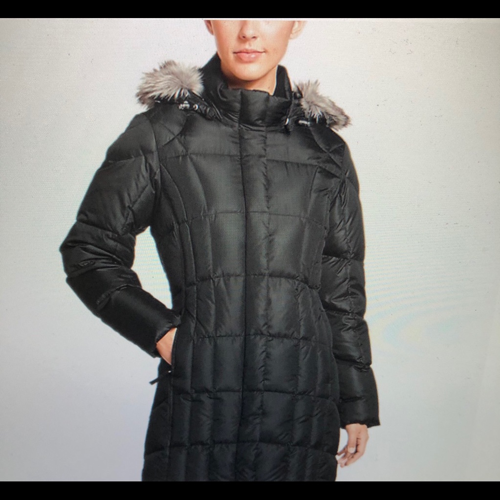 Eddie Bauer Womens Lodge Down Filled Parka Puffer Hooded Long Jacket Size Xs
